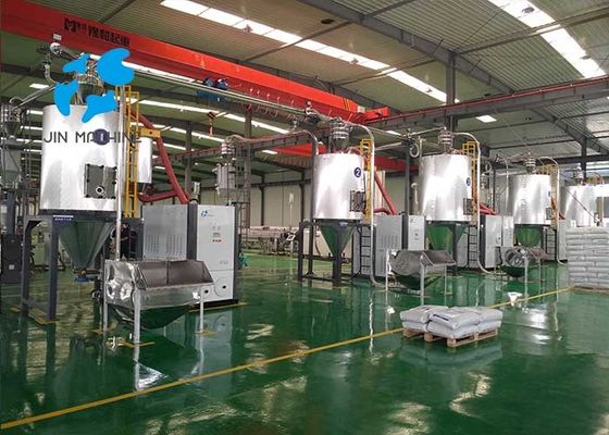 화섬사를 위한 750 kg/H 산업적 핫 에어 건조기 기계